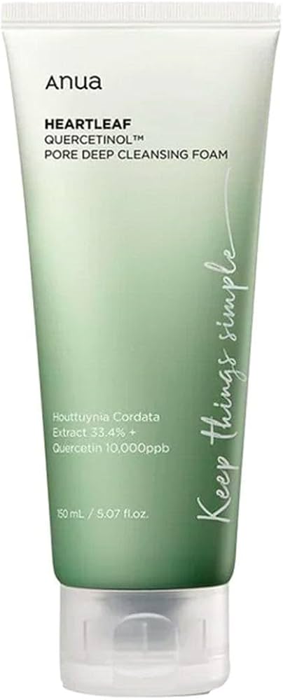 Anua - Heartleaf Quercetinol Pore Deep Cleansing Foam 150ml