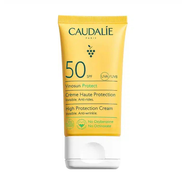 CAUDALIE Vinosun Protect Crème Solaire Haute Protection SPF50 50ml