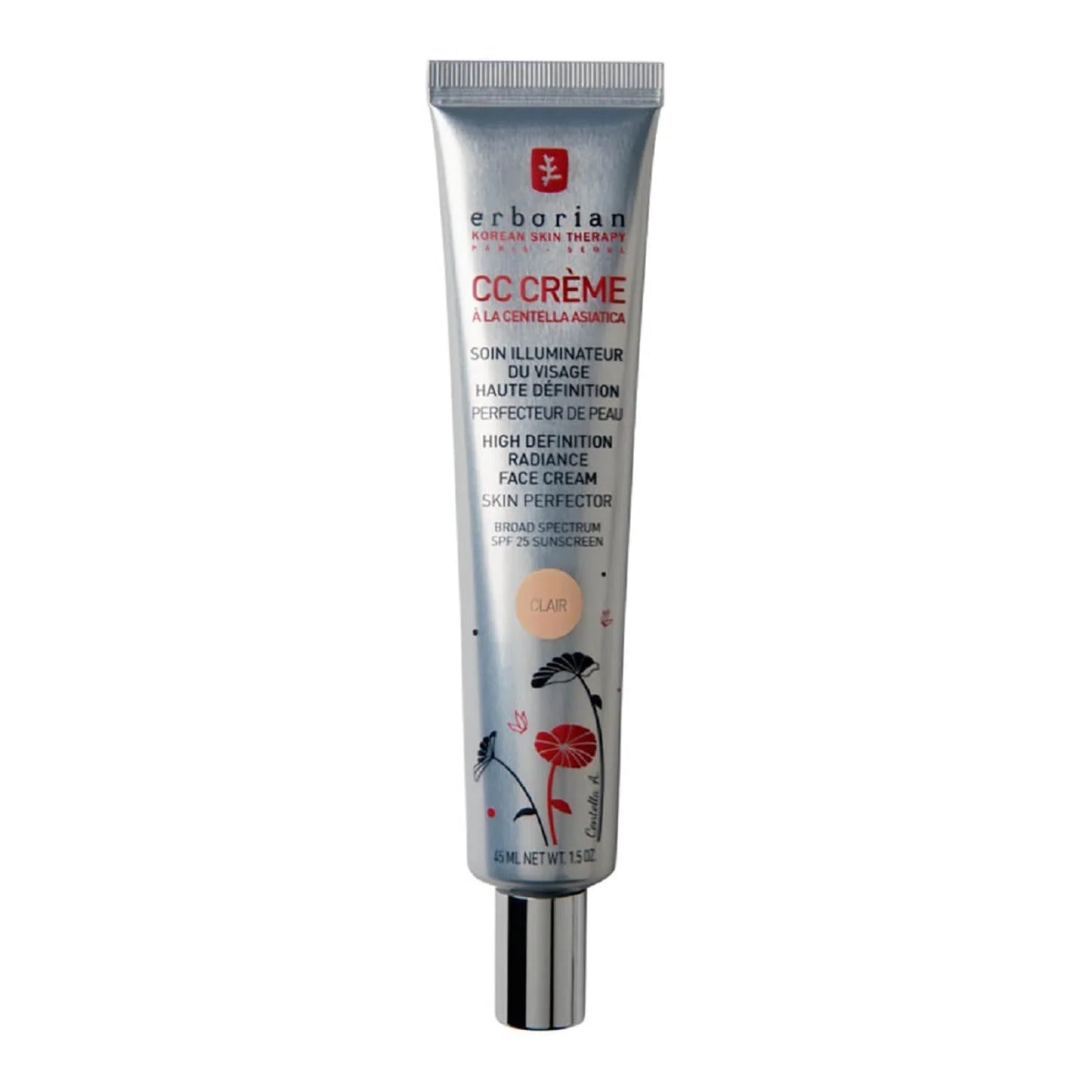 ERBORIAN CC Crème A La Centella Asiatica -soin illuminateur 45 ml
