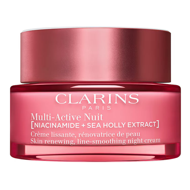 CLARINS Multi-Active Nuit - Crème lissante, rénovatrice de peau, peaux sèches