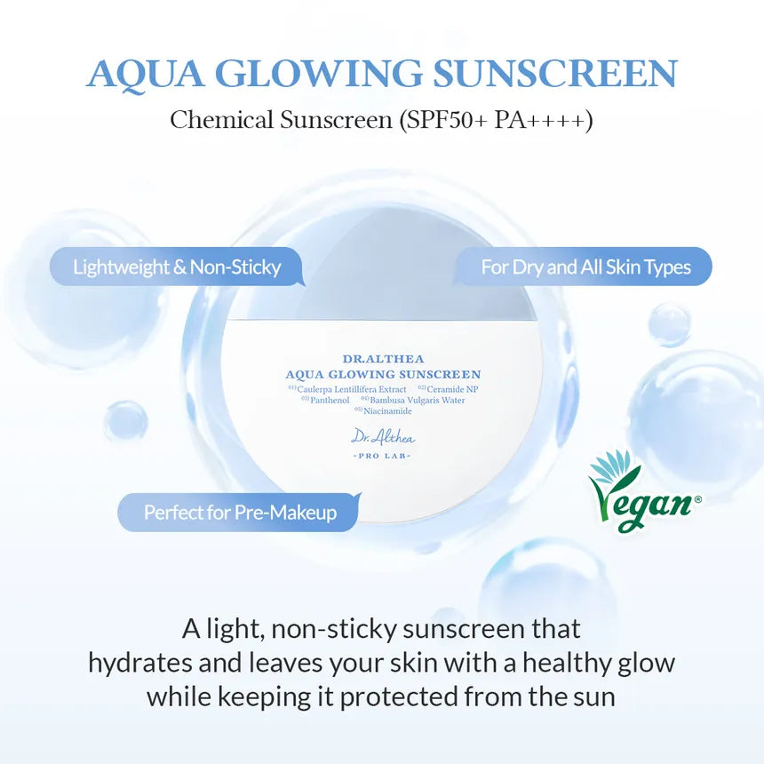 Dr althea aqua glowing sunscreen