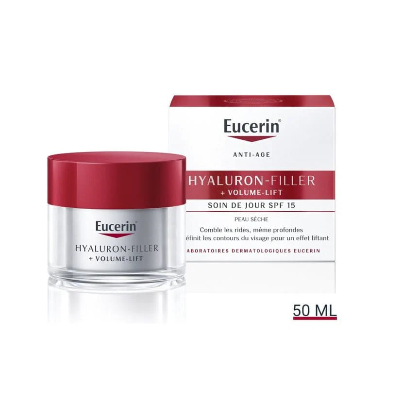 EUCERIN HYALURON-FILLER + VOLUME-LIFT Soin de Jour Peau Sèche 50 ml