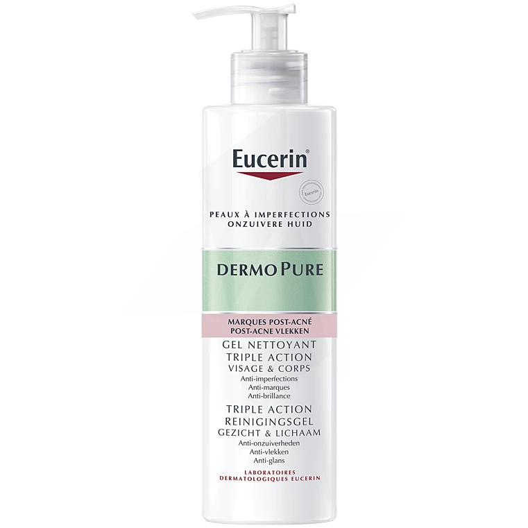 EUCERIN Dermopure Gel Nettoyant Triple Action 400 ml