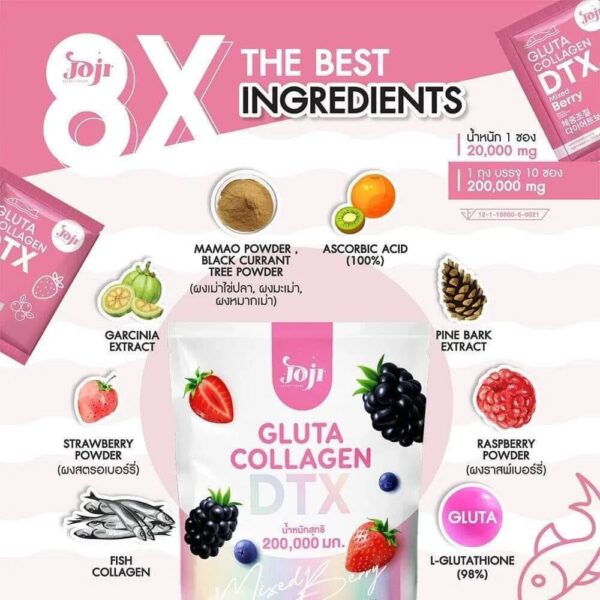 Gluta Collagen DTX Plus Mixed Berry