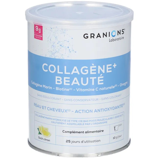 GRANIONS Collagène + Beauté Goût Citron 250 gr