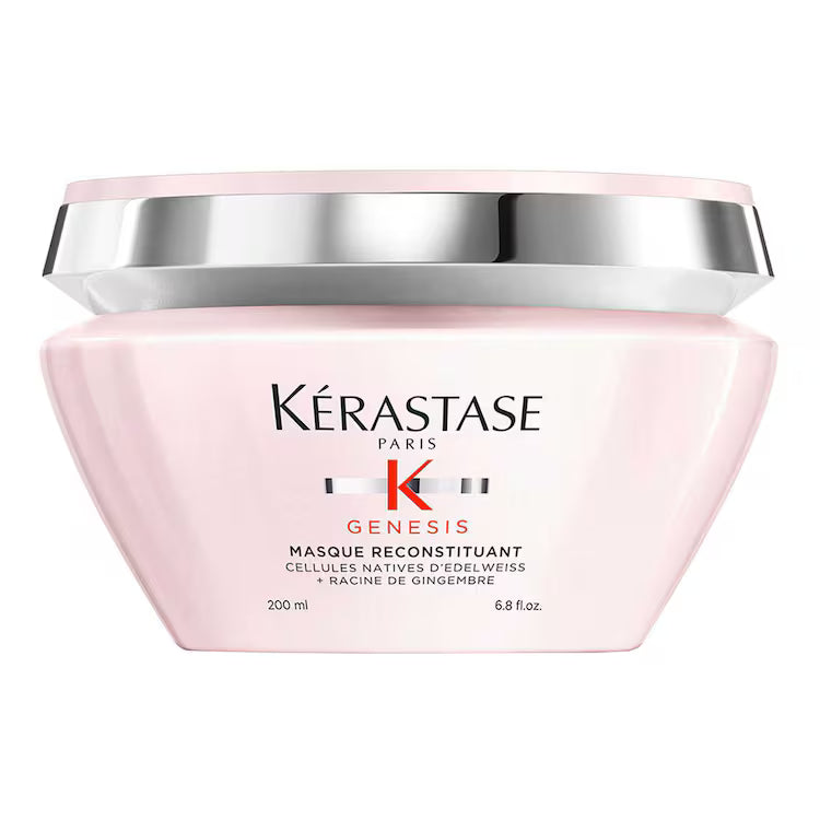 KÉRASTASE Genesis Masque Reconstituant- Masque fortifiant pour cheveux cassants et abîmés 200 ml