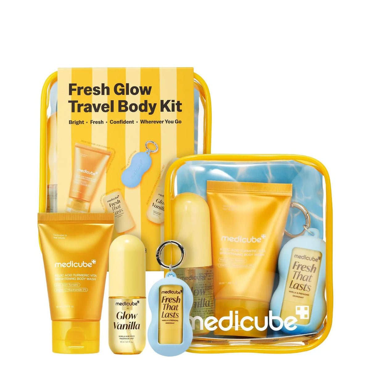 medicube Fresh Glow Travel Body Kit