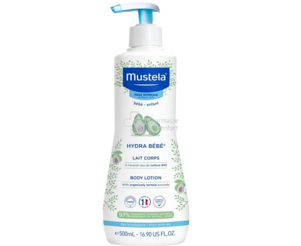 Mustela Hydra -Bebe Lait Corps Peaux Normales 300Ml