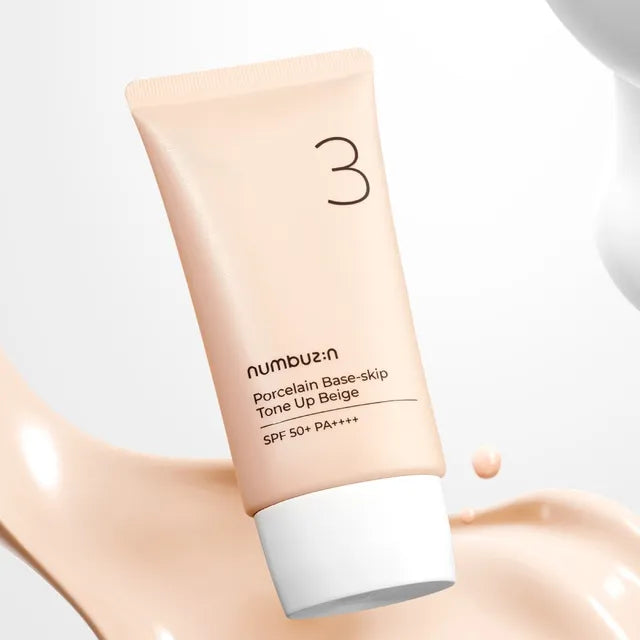 Numbuzin 3 Porcelain Base Skip Tone Up Beige Spf50+ 50 ml