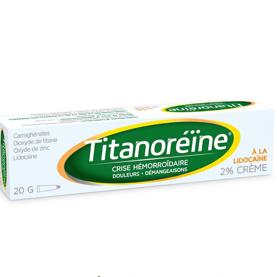 Photo Titanoréïne sur fond blanc