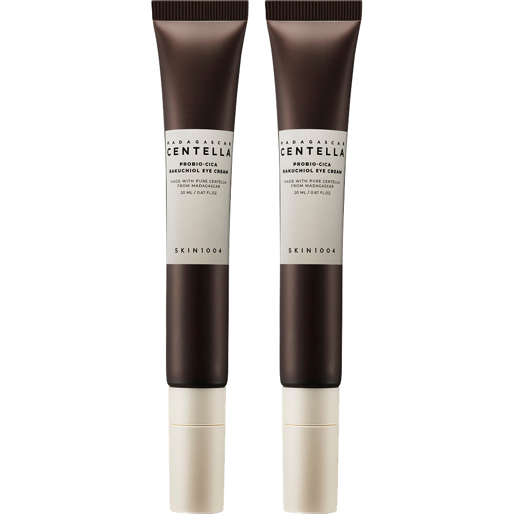 SKIN 1004 Madagascar Centella Probio-Cica Bakuchiol Eye Cream TWIN PACK (20 mlX2)