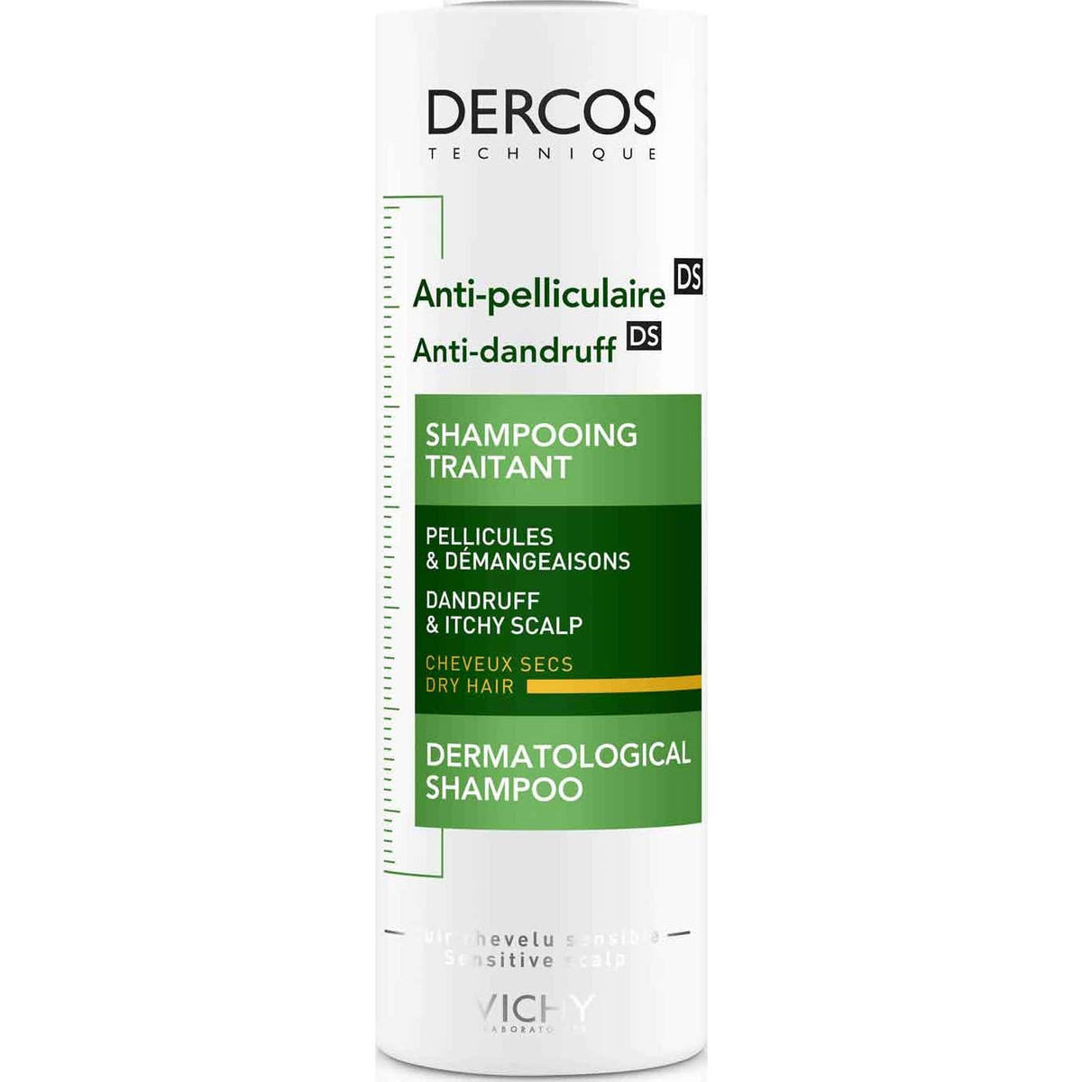 Vichy Dercos Anti-Pelliculaire DS Shampooing - Cheveux Secs