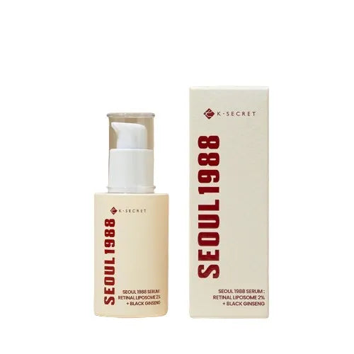 KSECRET – SEOUL 1988 Serum : Retinal Liposome 2% + Black Ginseng 30m