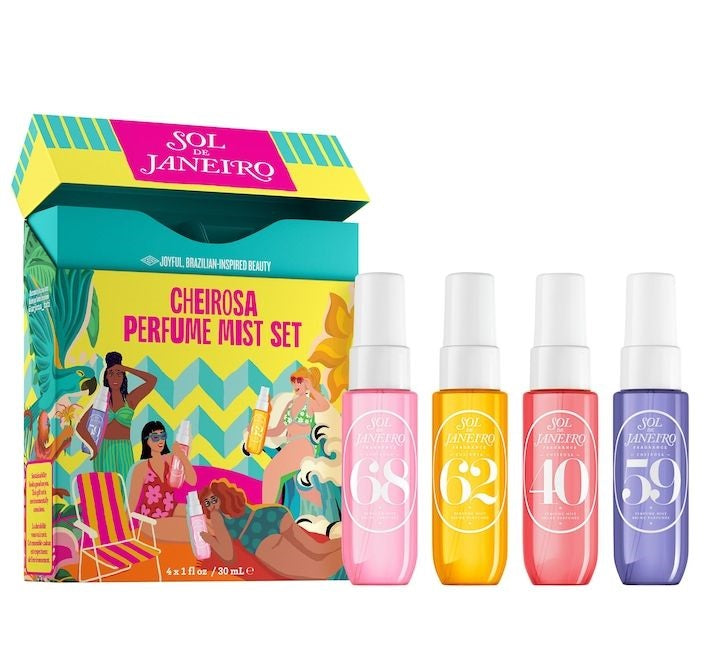 Sol de Janeiro Cheirosa Perfume Travel Minis Set (4 Flacons)