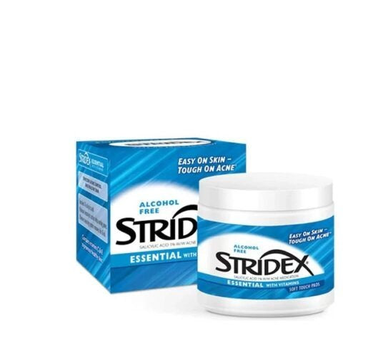 Stridex coussinettes Essential avec vitamines 55 pièces