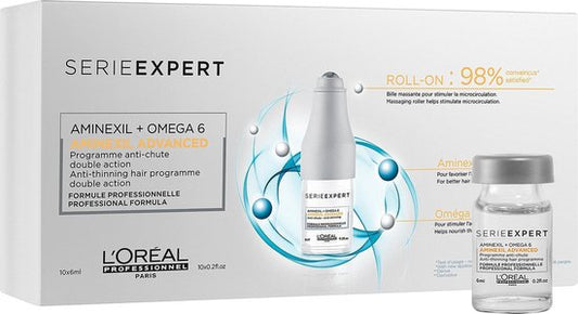 LOREAL AMINEXIL ANTI-CHUTE X 42 AMPOULES - SERIE EXPERT