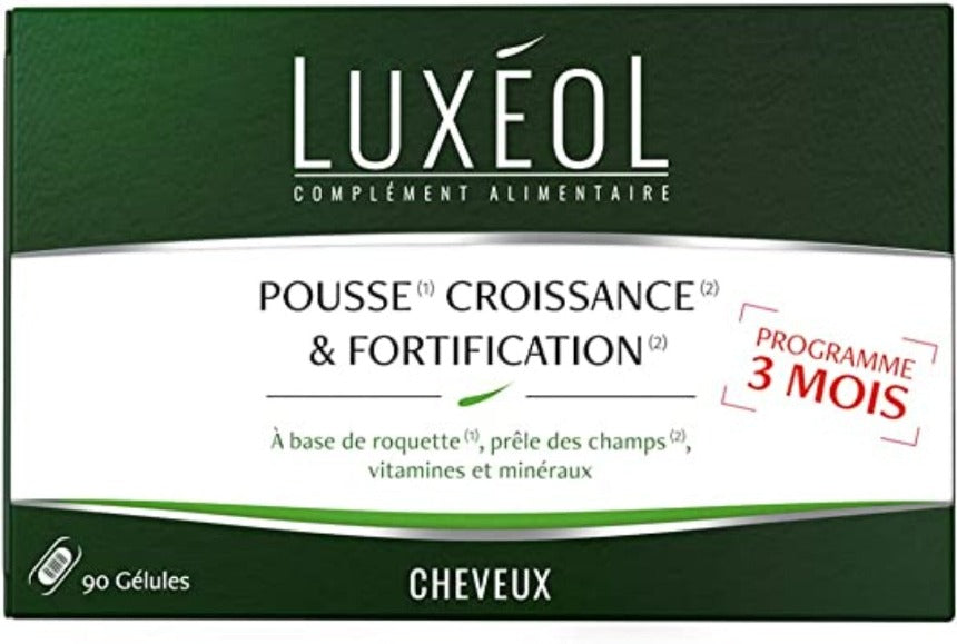 Luxéol Pousse Croissance et fortification 3 Mois