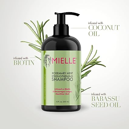 Mielle romarin shampooing fortifiant menthe 355 ML