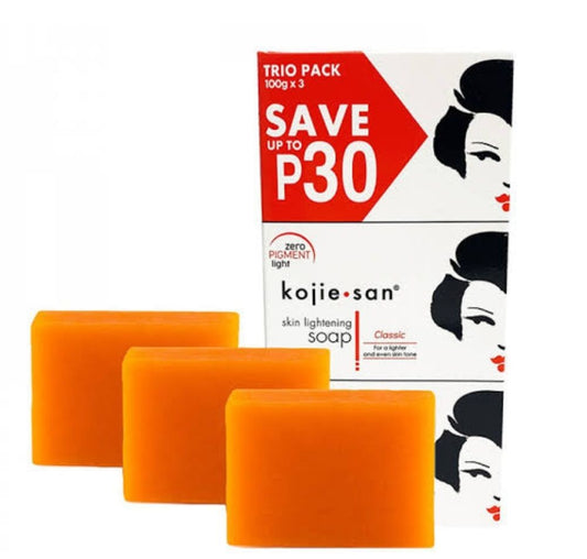Kojie San Skin Lightening Soap Pack (3x100g)