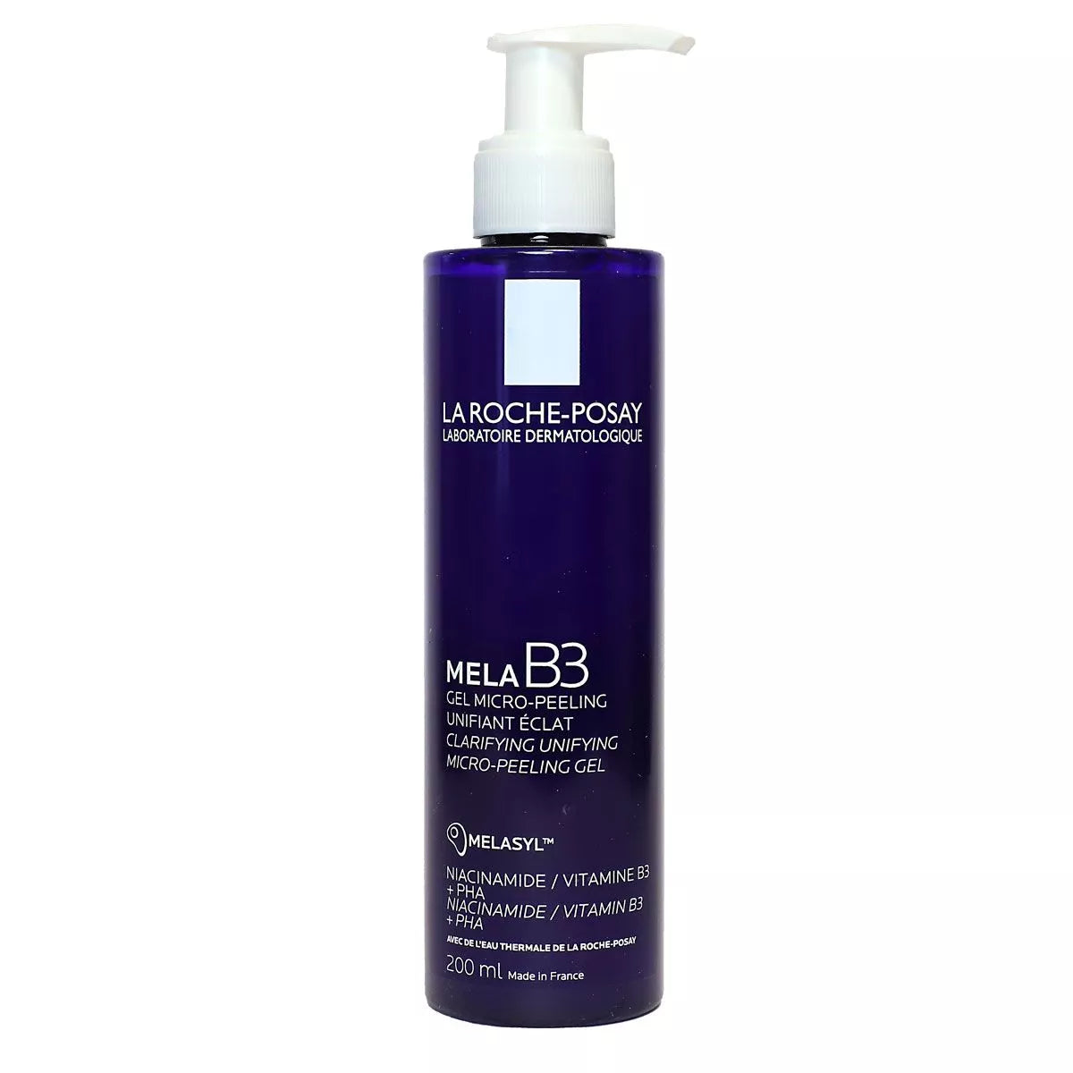 La roche Posay MELA B3 GEL MICRO-PEELING ANTI-TACHES UNIFIANT ÉCLAT 200 ml