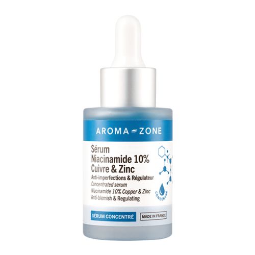 Aroma Zone Sérum Concentré Niacinamide 10%, Cuivre & Zinc 30ml