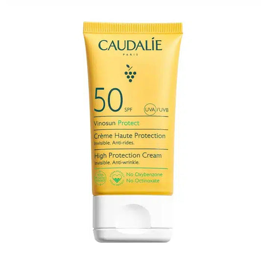 CAUDALIE Vinosun Protect Crème Solaire Haute Protection SPF50 50ml