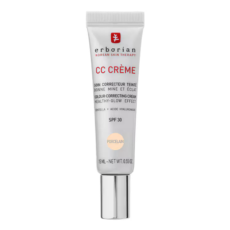 ERBORIAN CC Crème A La Centella Asiatica -soin illuminateur du visage 15 ml