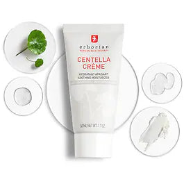 ERBORIAN Centella Crème - Hydratant Apaisant Anti-Rougeurs 50 ml