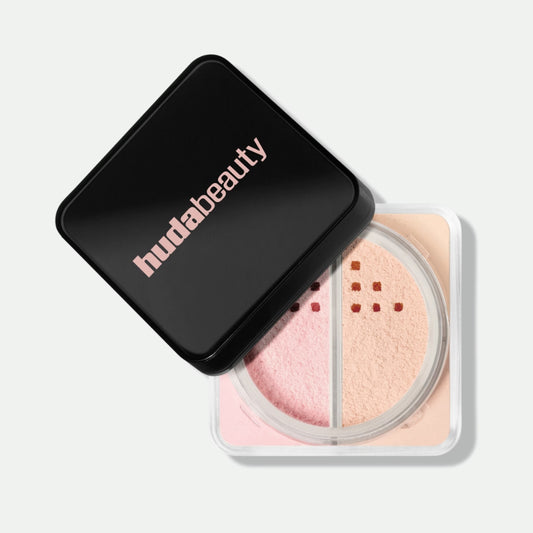 HUDA BEAUTY Easy Bake Duo Loose Powder -Cherry Peach