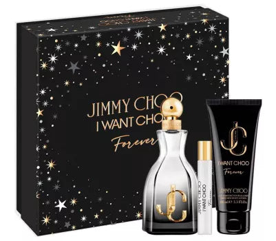 Jimmy Choo Coffret I Want Choo Forever  Eau de parfum 100 ml + Lait corps 100 ml + Eau de parfum 7.5 ml