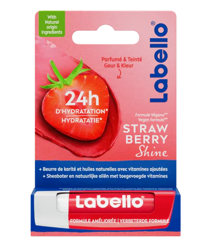 Labello stick soin des lèvres hydratant fraise 5.5ml