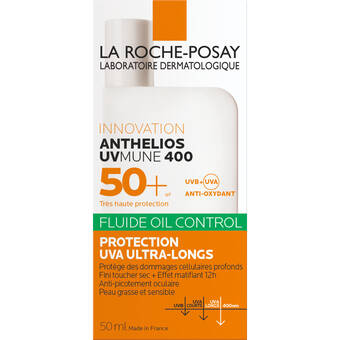 La Roche Posay Anthelios Fluide Oil Control UVmune 400 avec parfum spf50+