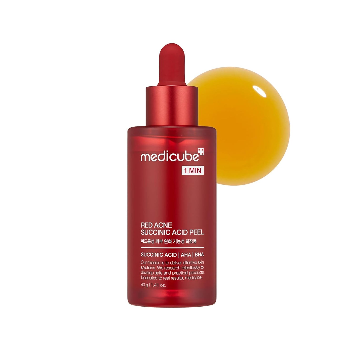 Medicube 1MIN Red Acne Succinic Acid Peel 40g