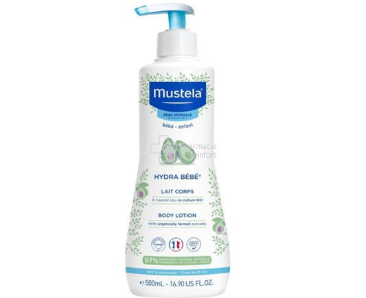 Mustela Hydra -Bebe Lait Corps Peaux Normales 300Ml