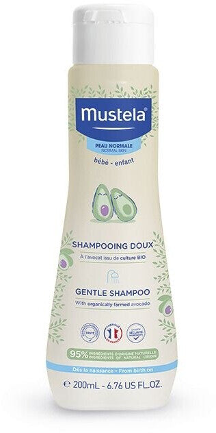 Mustela Shampooing Doux Cheveux Bébé et enfant 200Ml