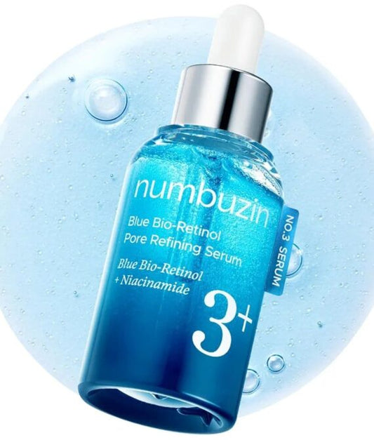 numbuzin No.3 Blue Bio-Retinol Pore Refining Serum 30 ml