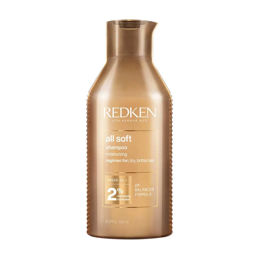REDKEN All Soft - Shampoing hydratant cheveux secs et rêches 500 ml