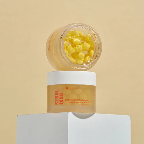 K-SECRET SEOUL 1988 CAPSULE CREAM NIACINAMIDE 5% + YUJA 50 ML