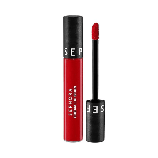 Sephora Cream Lip Stain Sans Transfert 01 Always Red