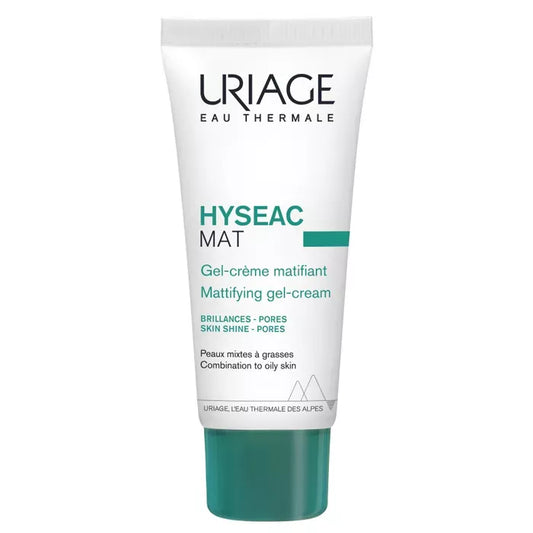 Uriage Hyséac MAT Gel-Crème Matifiant Peaux Mixtes à Grasses 40ml