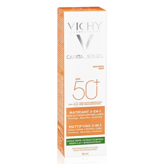 Vichy Capital Soleil - Matifiant 3-en-1 SPF 50+